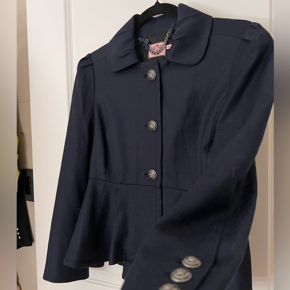 Juicy couture wool blend peplum jacket - Picture 9 of 9